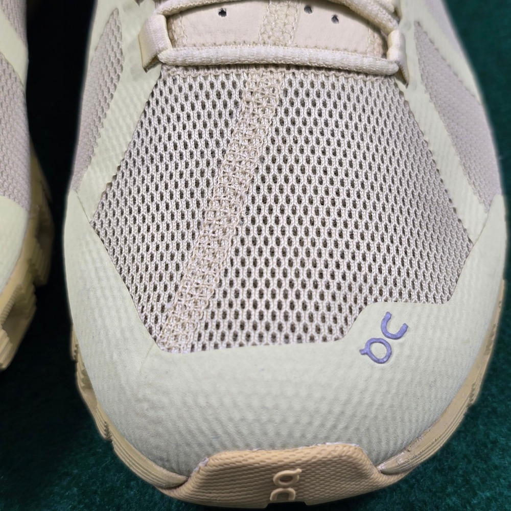 On Cloud Running Shoes Womens 9.5 Yellow Mesh Sneakers Low Top CloudTec FVN OI - Picture 10 of 13